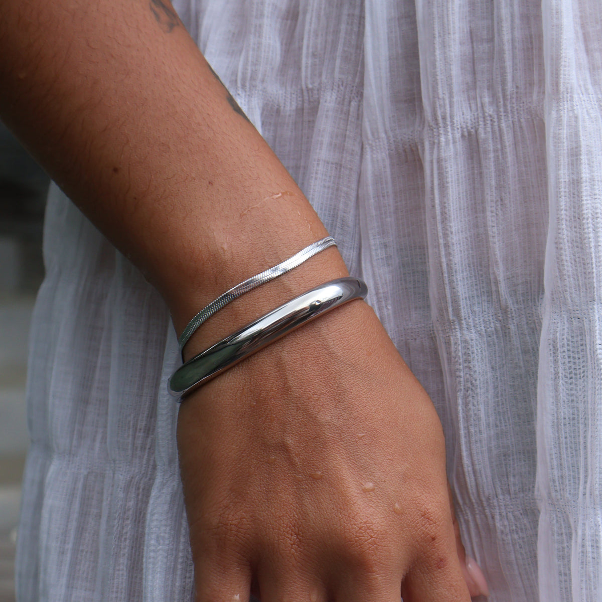 Petite Herringbone Bracelet