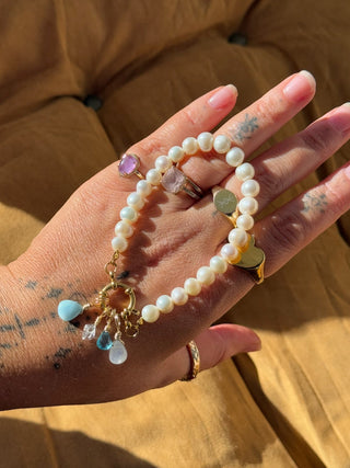 Moonstone Droplet - June Birthstone