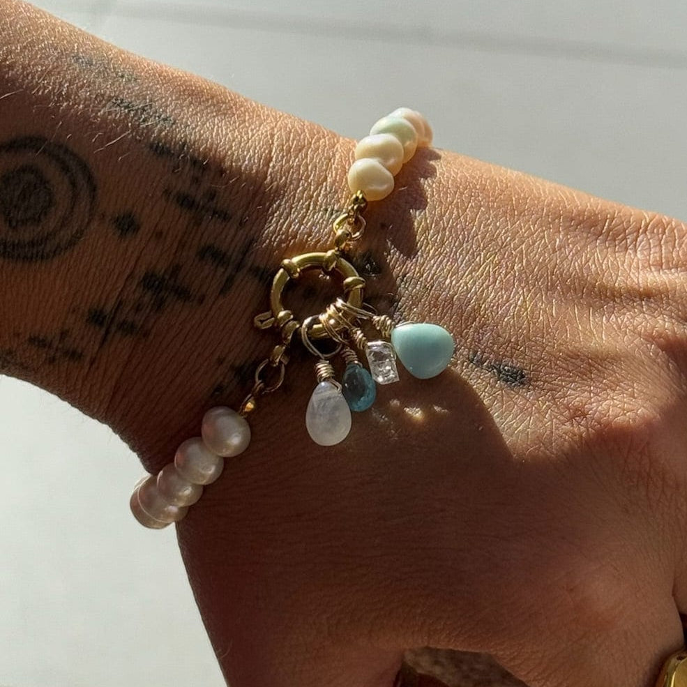 Moonstone for New Beginnings - Crystal Charm