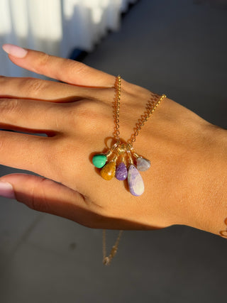 Russian Charoite Droplet