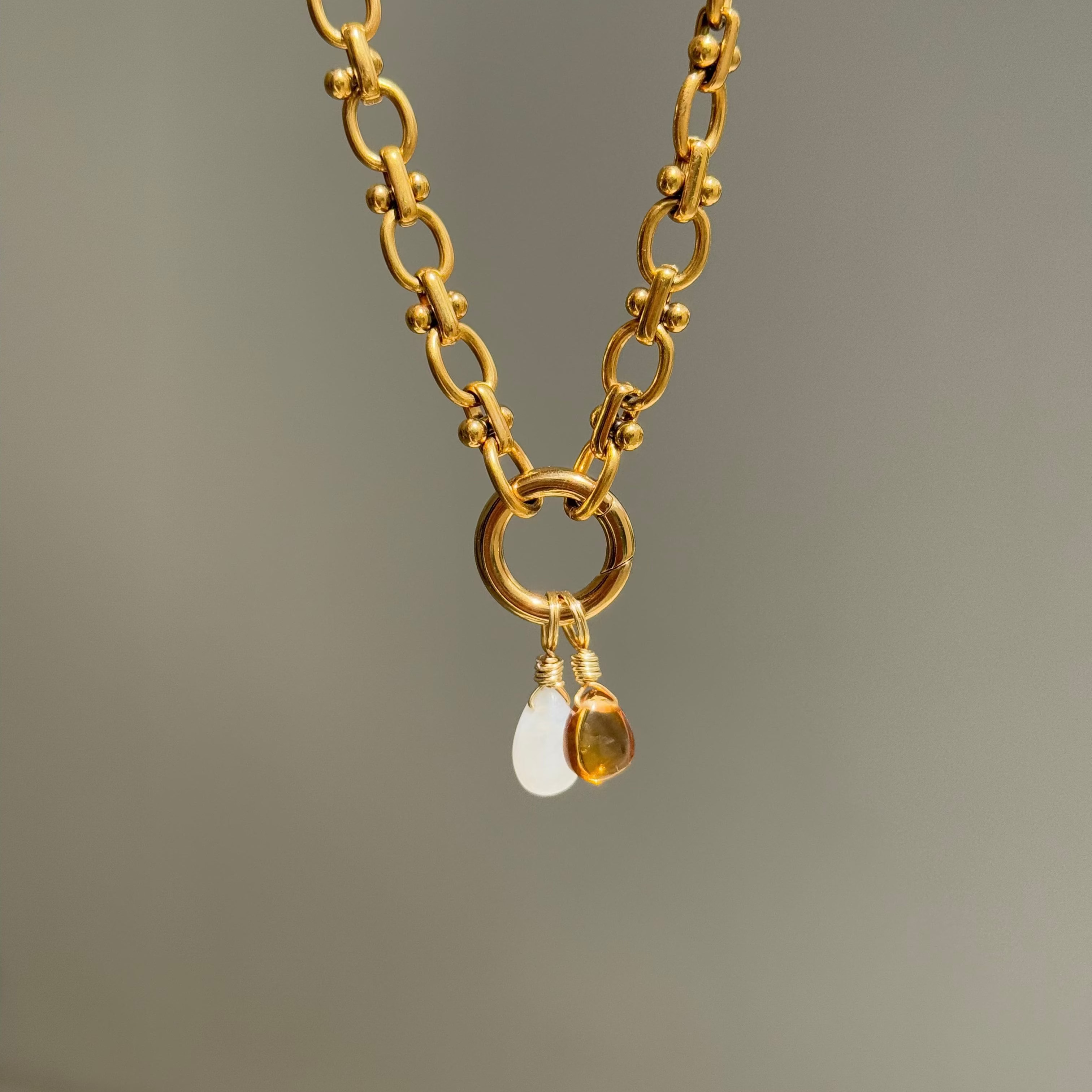 Moonstone for New Beginnings - Crystal Charm