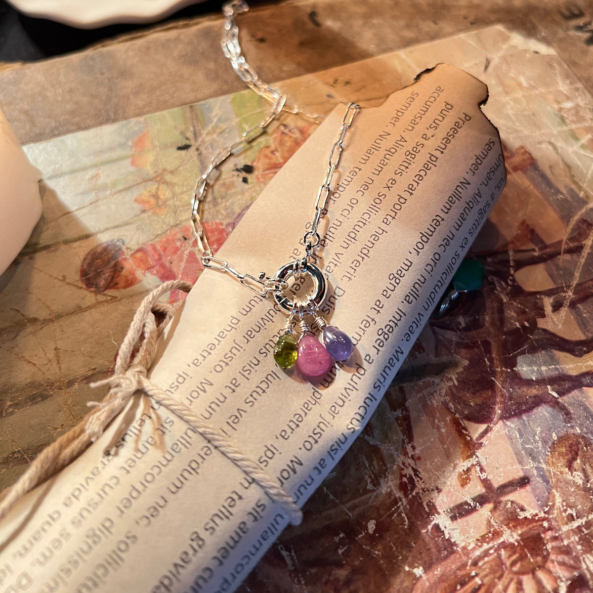Ruby for Desire & Magnetic Energy - Crystal Charm
