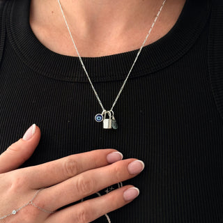Forever Yours Padlock Charm