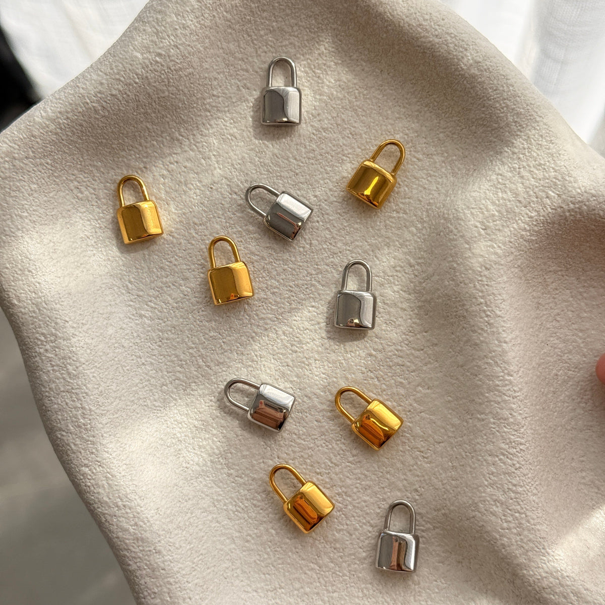 Forever Yours Padlock Charm