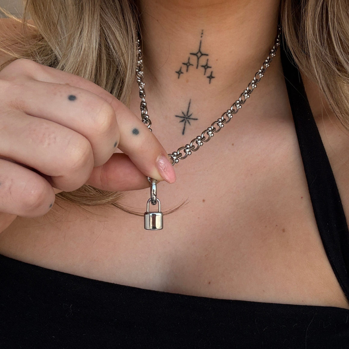 Forever Yours Padlock Charm