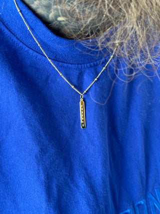 Lumen Necklace - Engravable, 18k Gold Vermeil