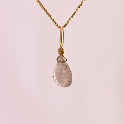 Labradorite to Embrace Change - Crystal Charm