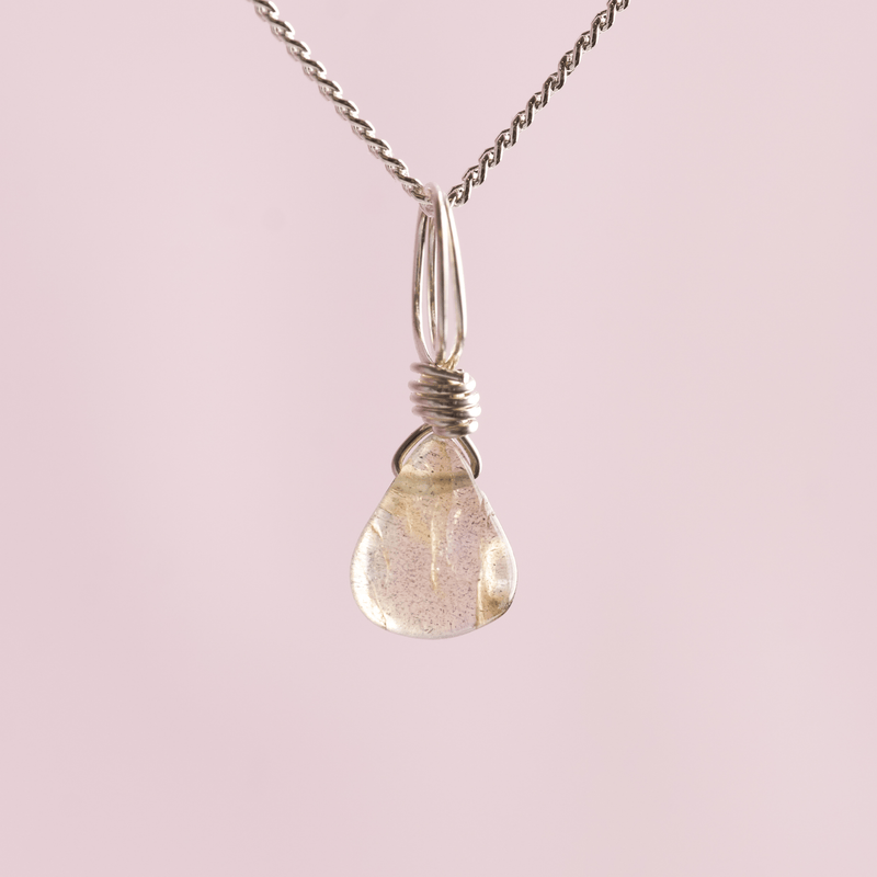 Labradorite to Embrace Change - Crystal Charm