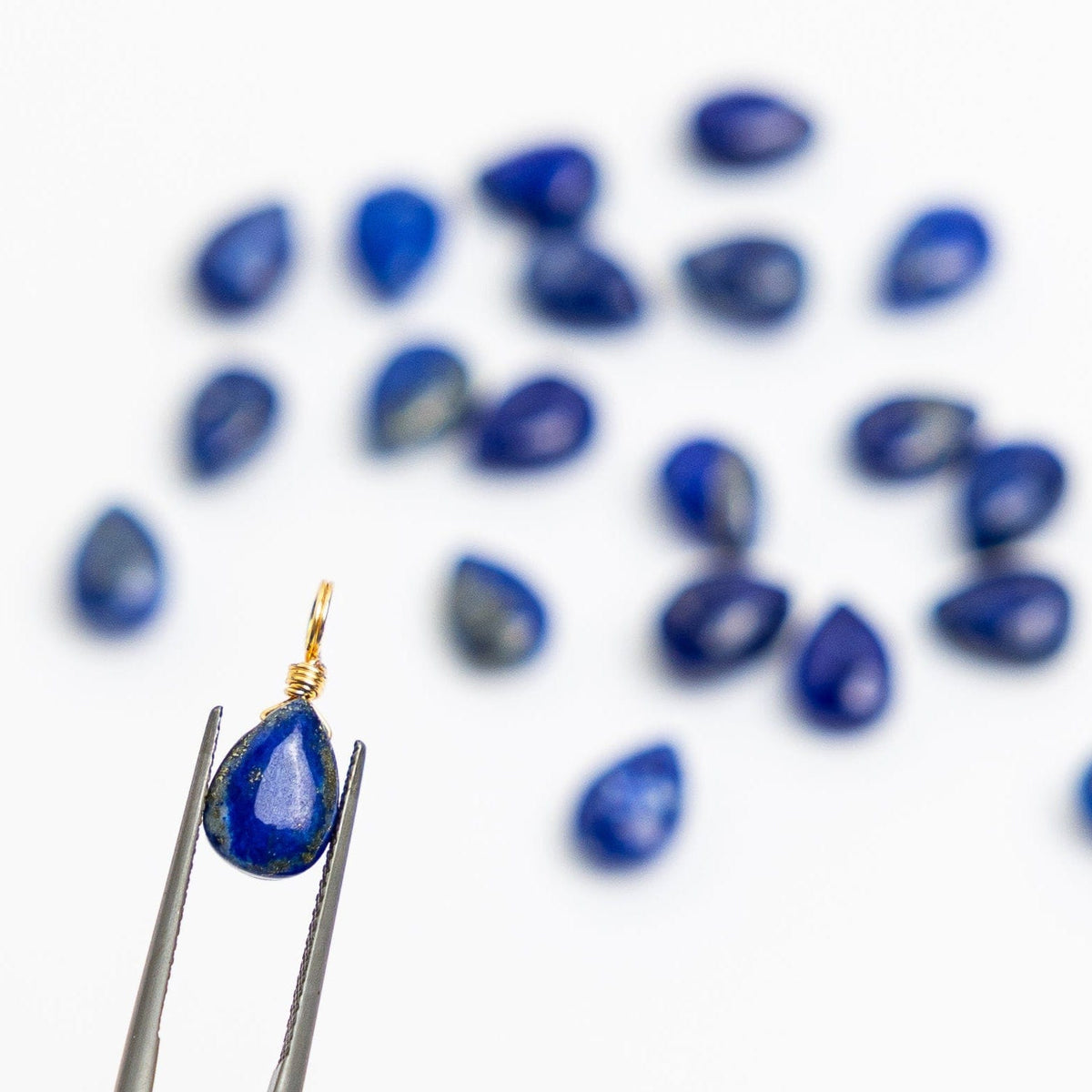 Lapis Lazuli to Speak Your Truth - Crystal Charm
