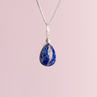 Lapis Lazuli to Speak Your Truth - Crystal Charm