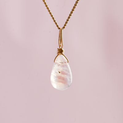 Moonstone for New Beginnings - Crystal Charm