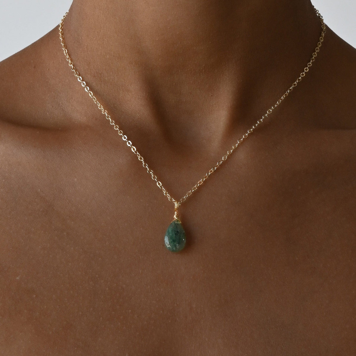 Moss Agate for Personal Growth - Crystal Charm