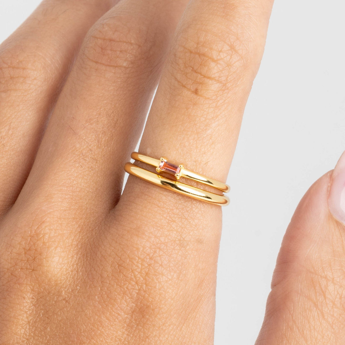 Heart Healing Pink Tourmaline Ring