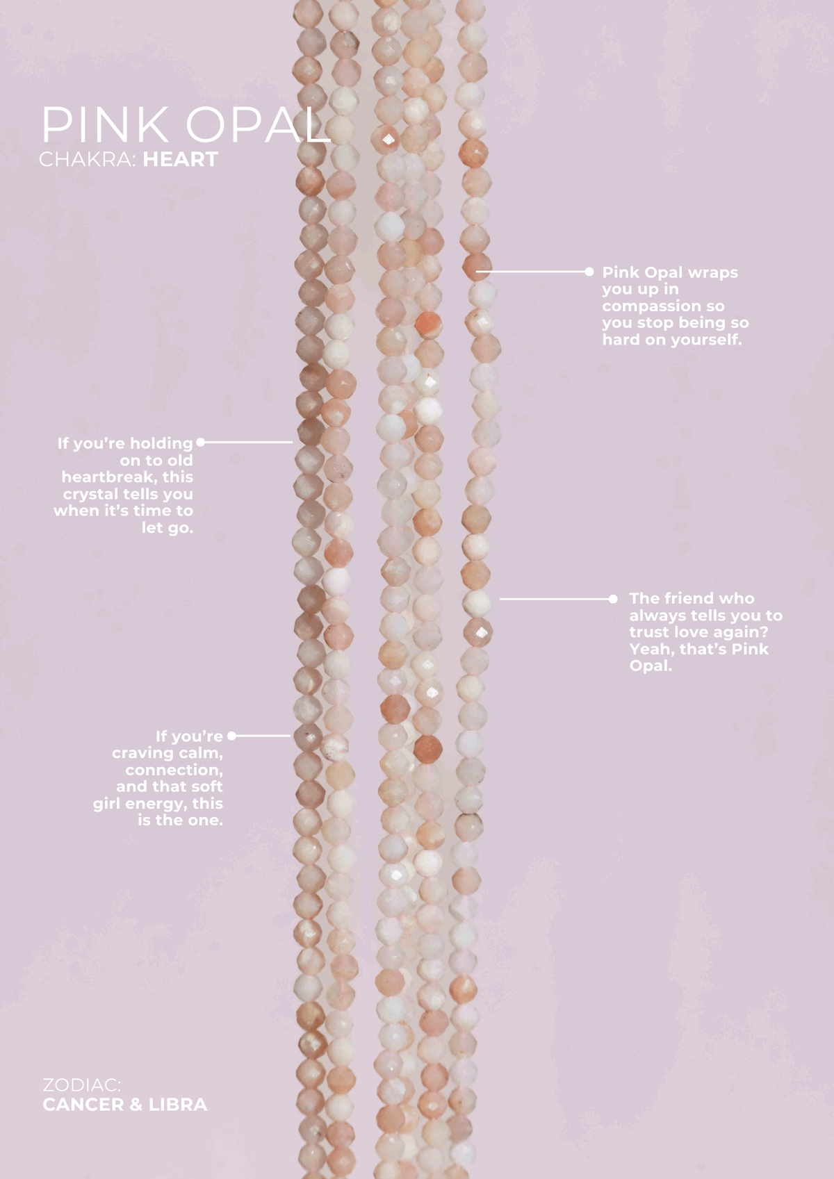 New Chapter Bundle: Chrysoprase + Pink Opal Necklace (Post Breakup)