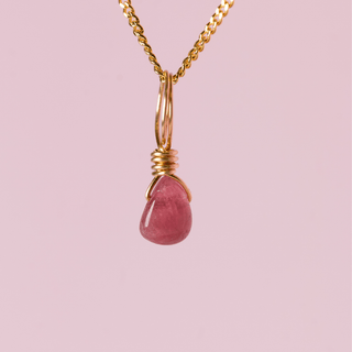 Pink Tourmaline to Heal Your Heart - Crystal Charm