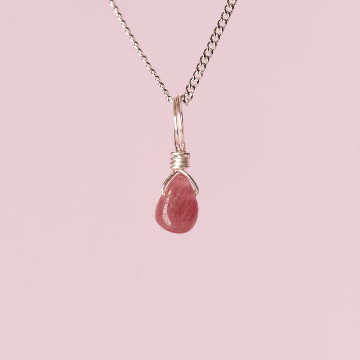 Pink Tourmaline to Heal Your Heart - Crystal Charm