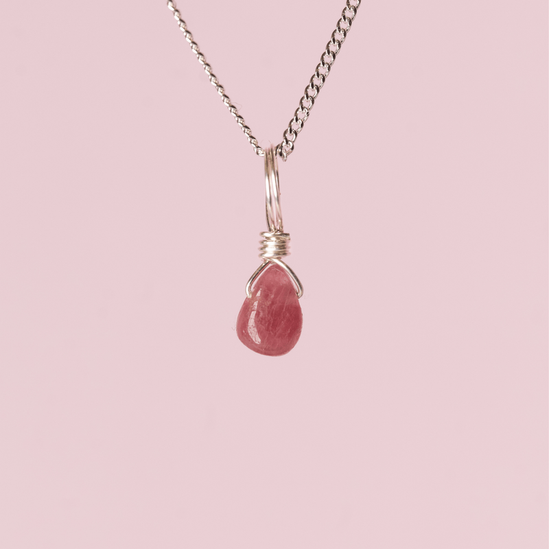 Pink Tourmaline to Heal Your Heart - Crystal Charm