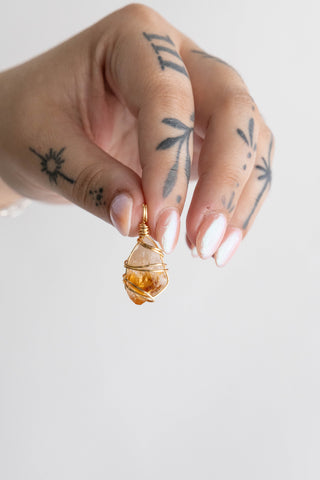 Citrine Wrap - November Birthstone