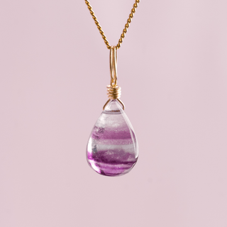 Rainbow Fluorite for Less Overthinking - Crystal Charm