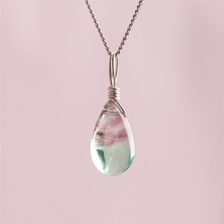 Rainbow Fluorite for Less Overthinking - Crystal Charm