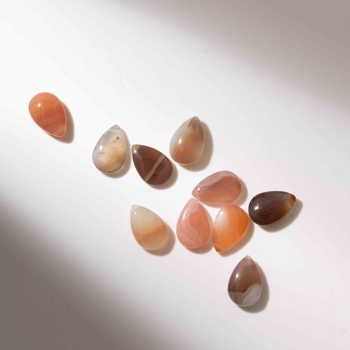 Botswana Agate for Emotional Grounding - Crystal Charm