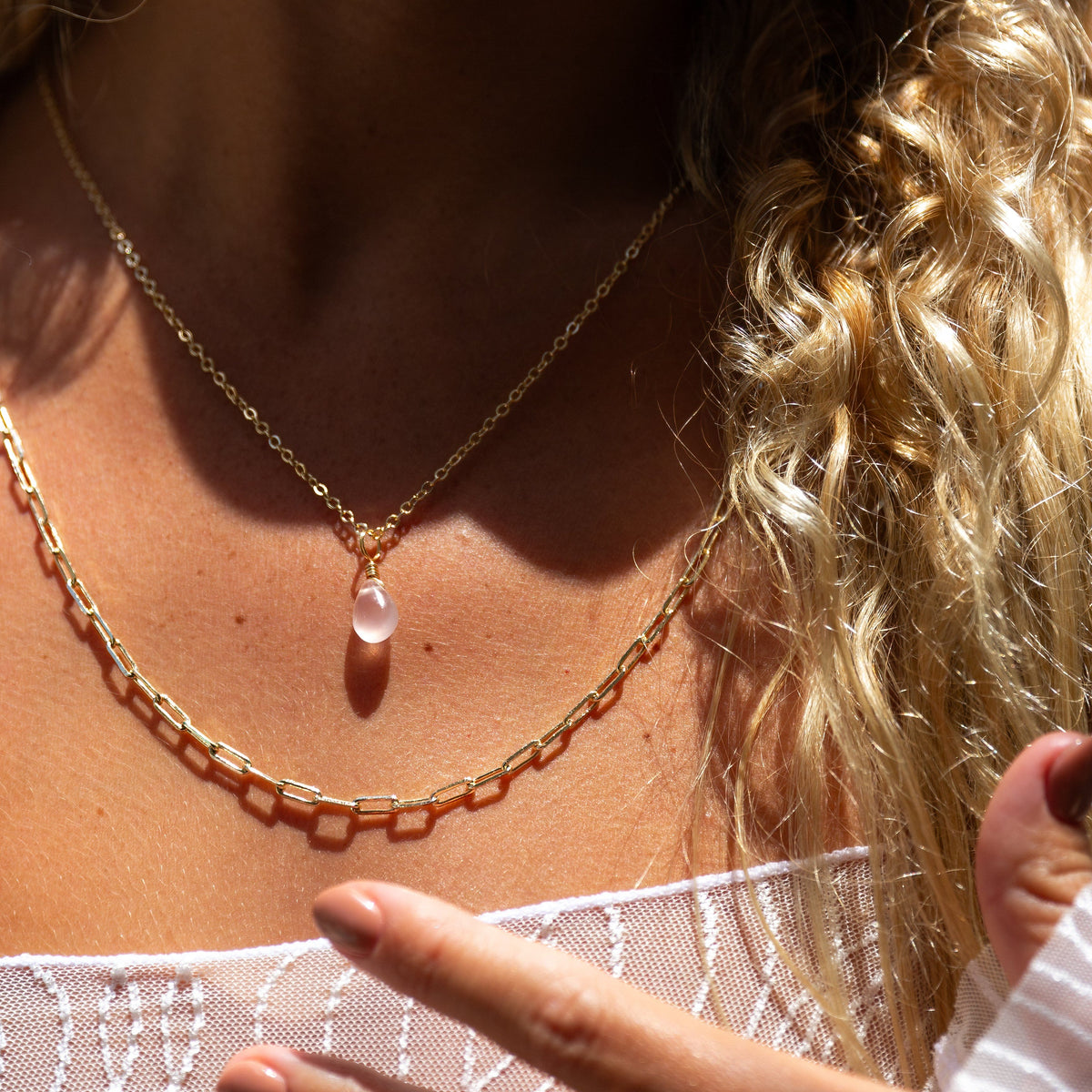 Rose Quartz to Attract Love - Crystal Charm