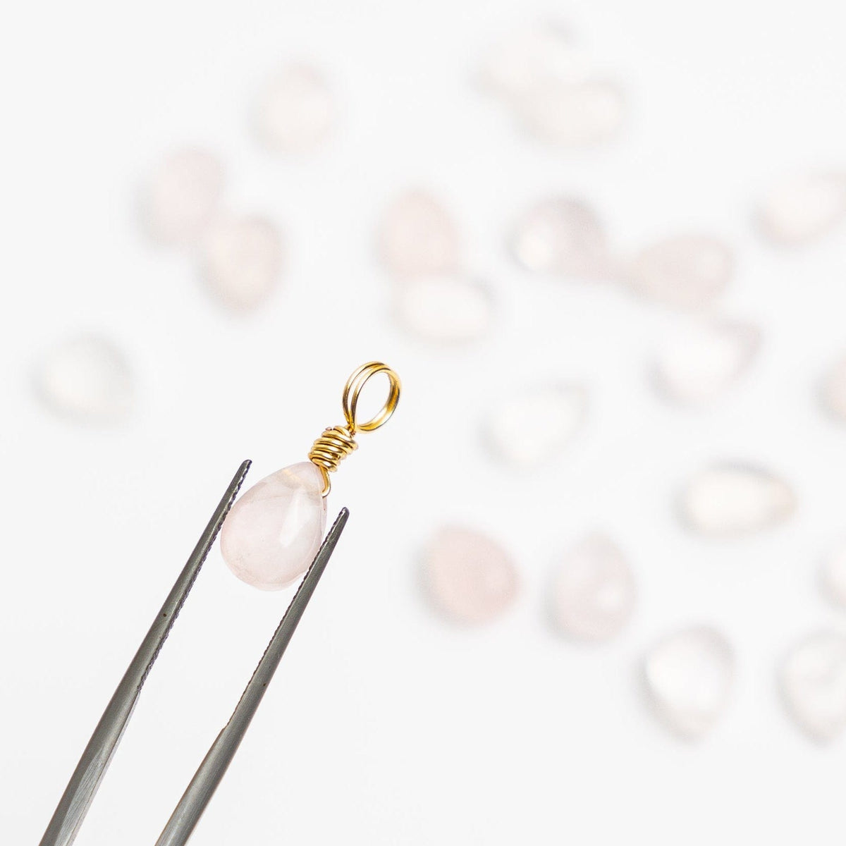 Rose Quartz to Attract Love - Crystal Charm