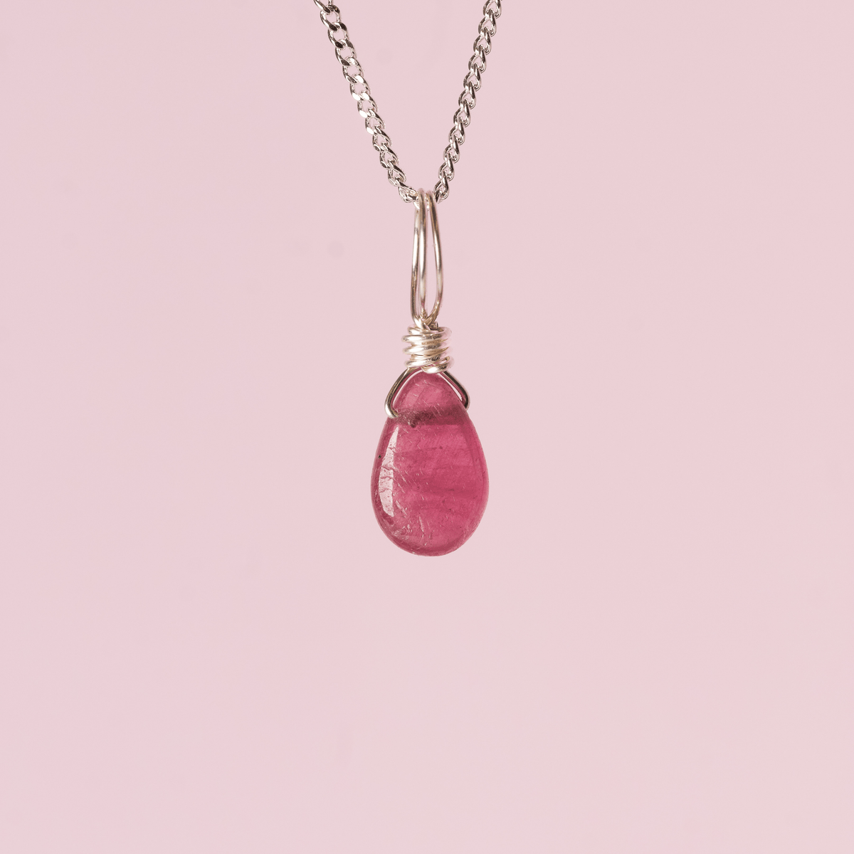 Ruby for Desire & Magnetic Energy - Crystal Charm