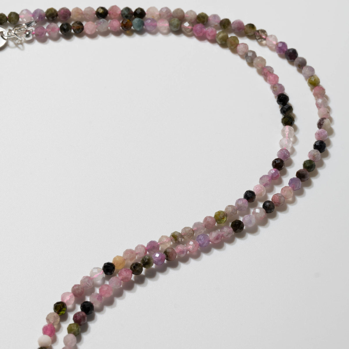 Mixed Tourmaline for Self Care - Crystal Beaded Necklace