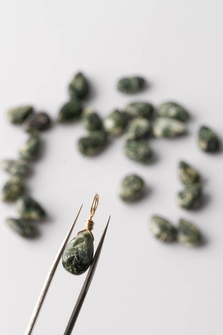 Russian Seraphinite Droplet