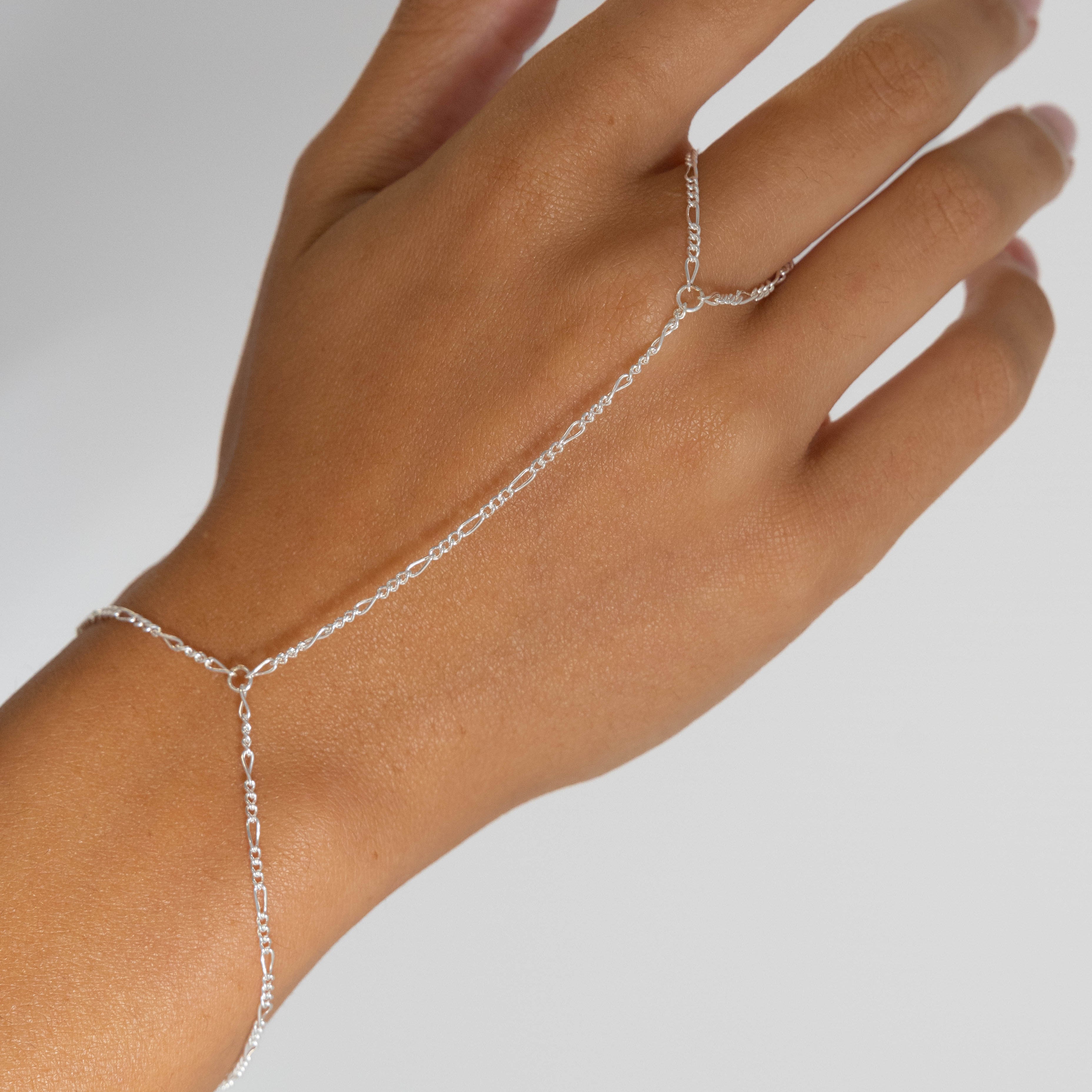 Hand Chain - Solid Sterling Silver 7-8" length – Botanical H2o