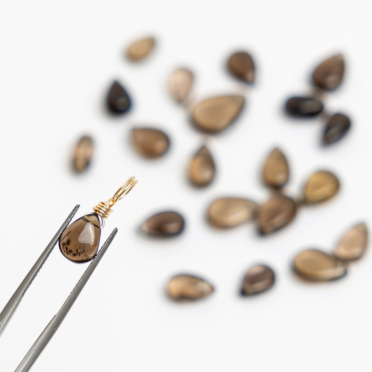 Smoky Quartz for Less Overwhelm - Crystal Charm