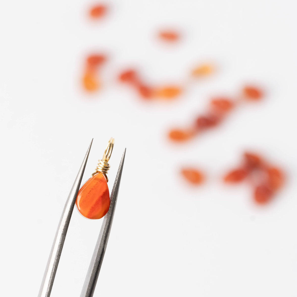 Carnelian to Get Your Spark Back - Crystal Charm
