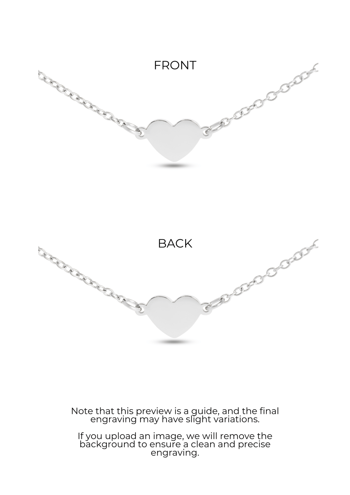 With Love Heart Necklace