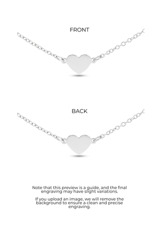 With Love Heart Necklace