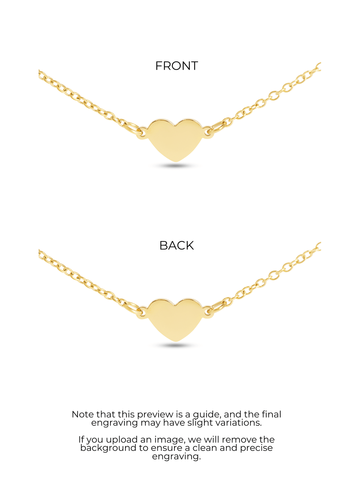 With Love Heart Necklace