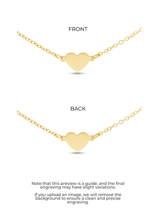 With Love Heart Necklace