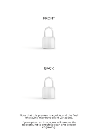 Forever Yours Padlock Charm