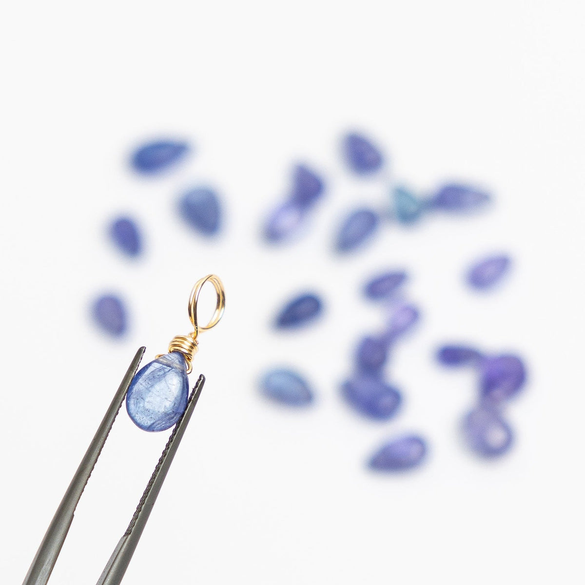 Tanzanite for Higher Insight - Crystal Charm
