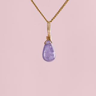 Tanzanite for Higher Insight - Crystal Charm