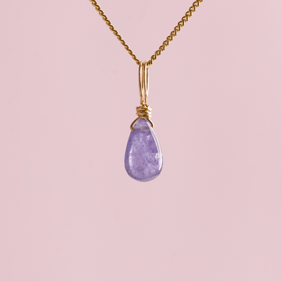 Tanzanite for Higher Insight - Crystal Charm