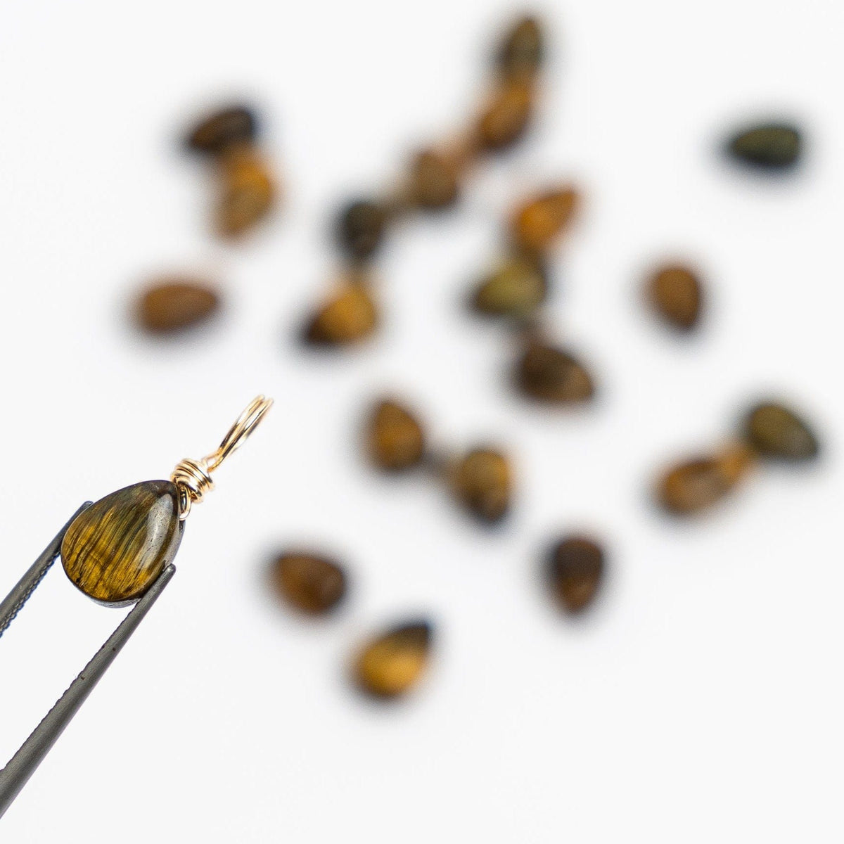 Tigers Eye for Courage - Crystal Charm