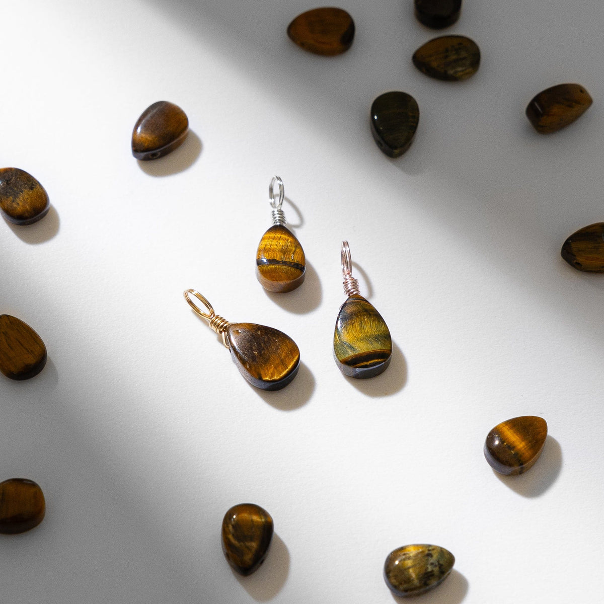 Tigers Eye for Courage - Crystal Charm