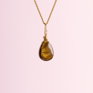 Tigers Eye for Courage - Crystal Charm