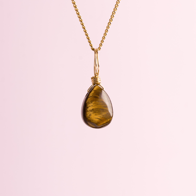 Tigers Eye for Courage - Crystal Charm