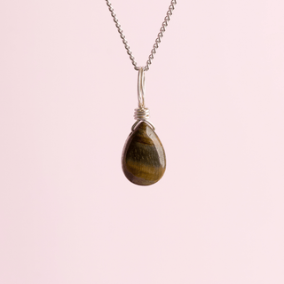 Tigers Eye for Courage - Crystal Charm