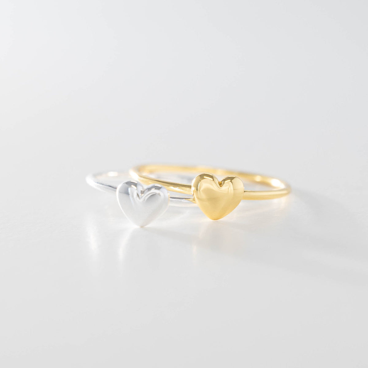 Cupid Puffy Heart Ring