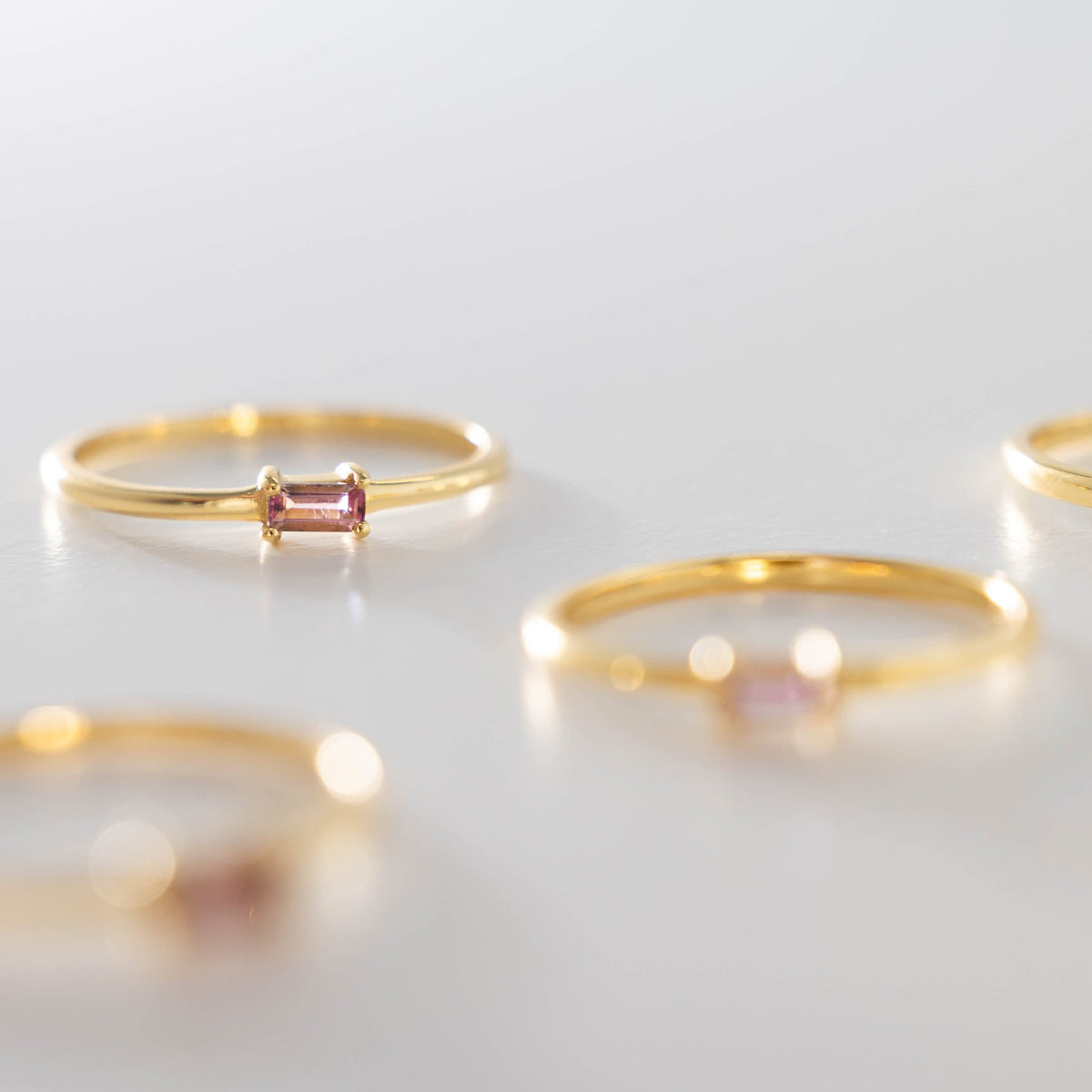 Heart Healing Pink Tourmaline Ring