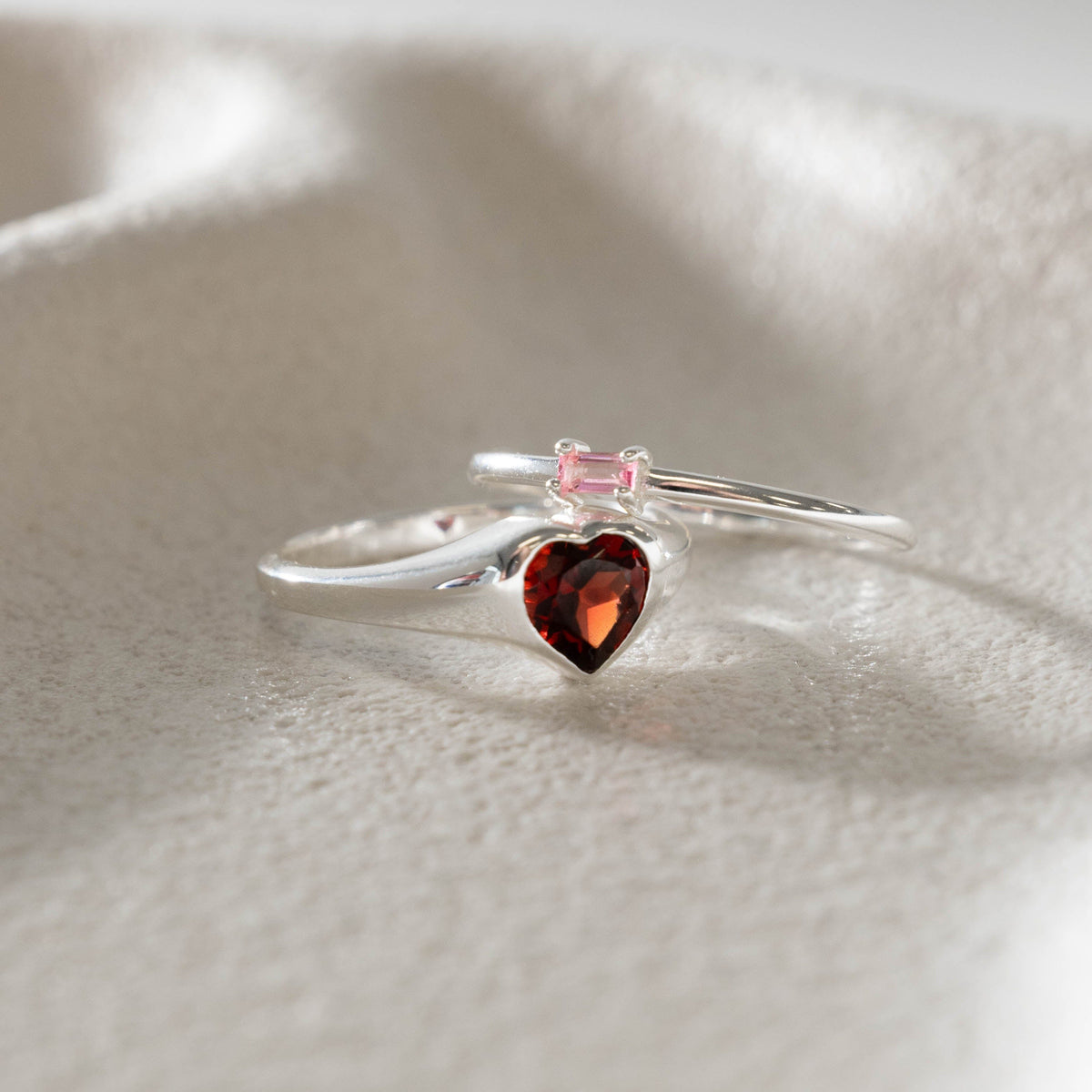 Heart Healing Pink Tourmaline Ring