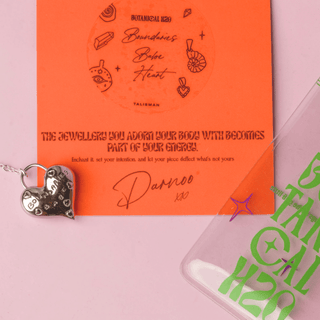 Boundaries Babe Heart Charm